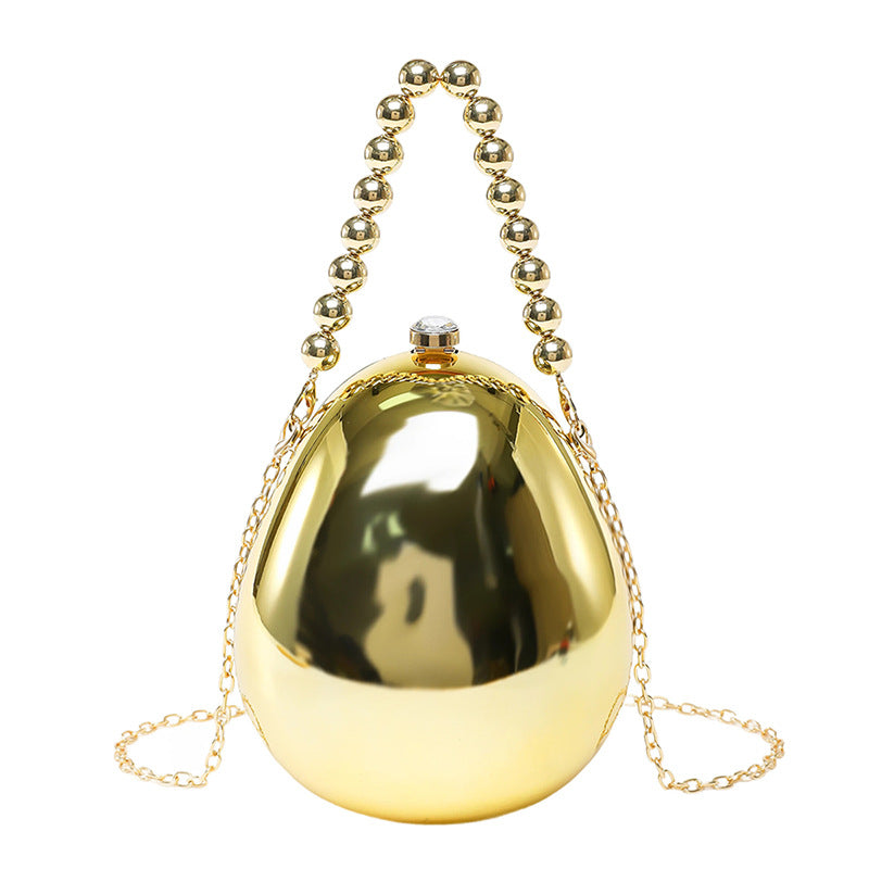 Temperament Pearl Wrist Goose Egg Wedding Dinner Bag