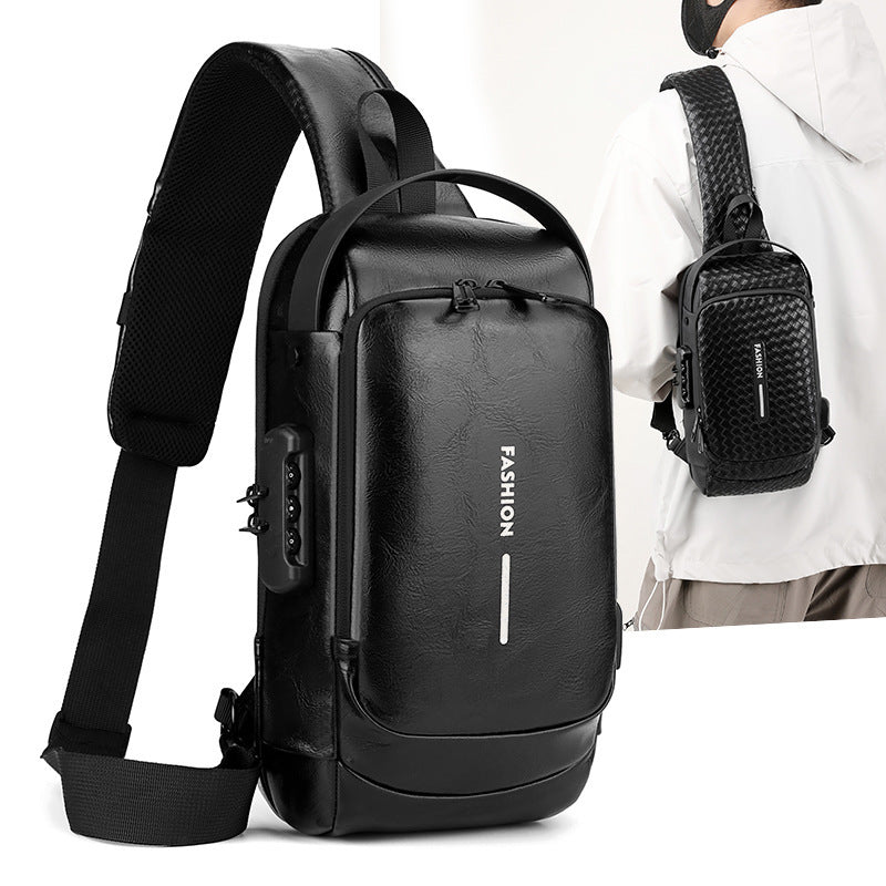 Glamorous Classy Men's Simple Trendy Lightweight Men's Chest Bag