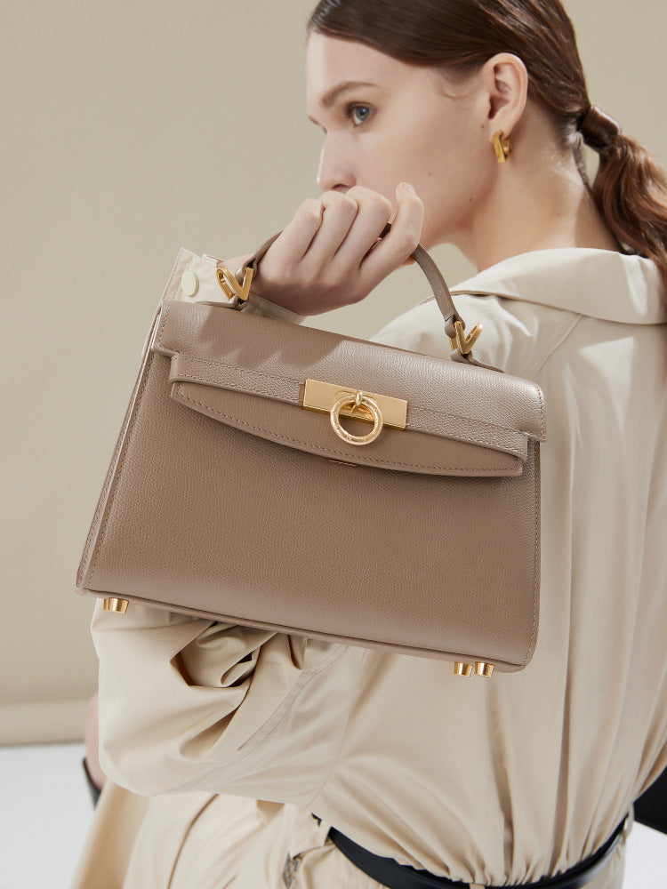 Glamorous Women's Grace Commuter Cowhide High-grade Handbags