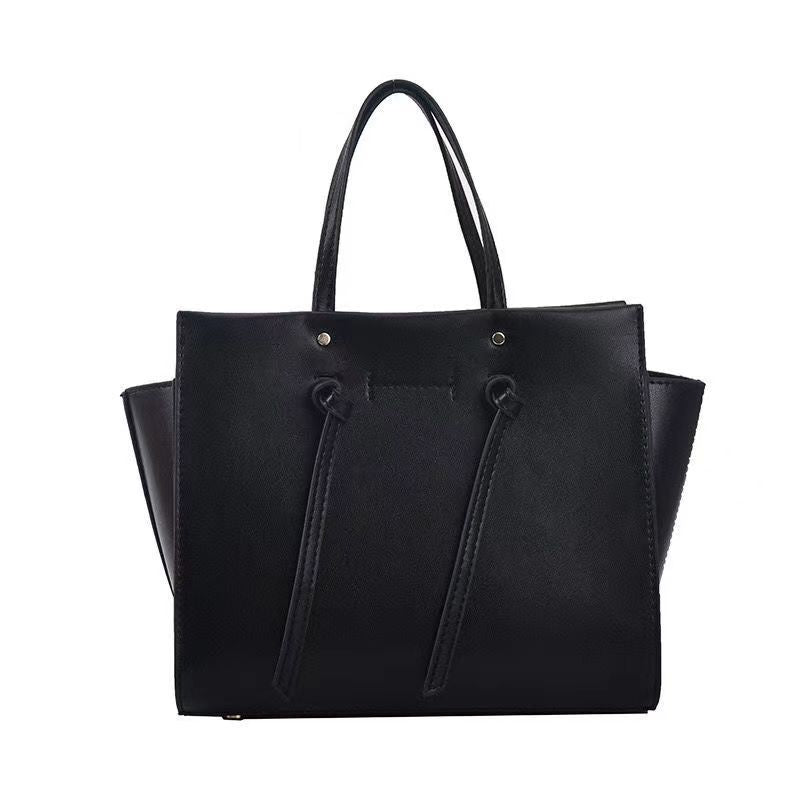 Women's Home Large Capacity Texture Smiling Face Handbags
