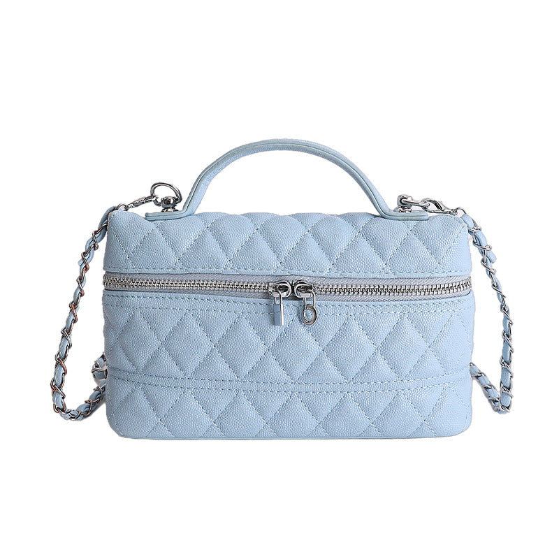 Women's Design Simple Elegant Diamond High-grade Small Square Bag