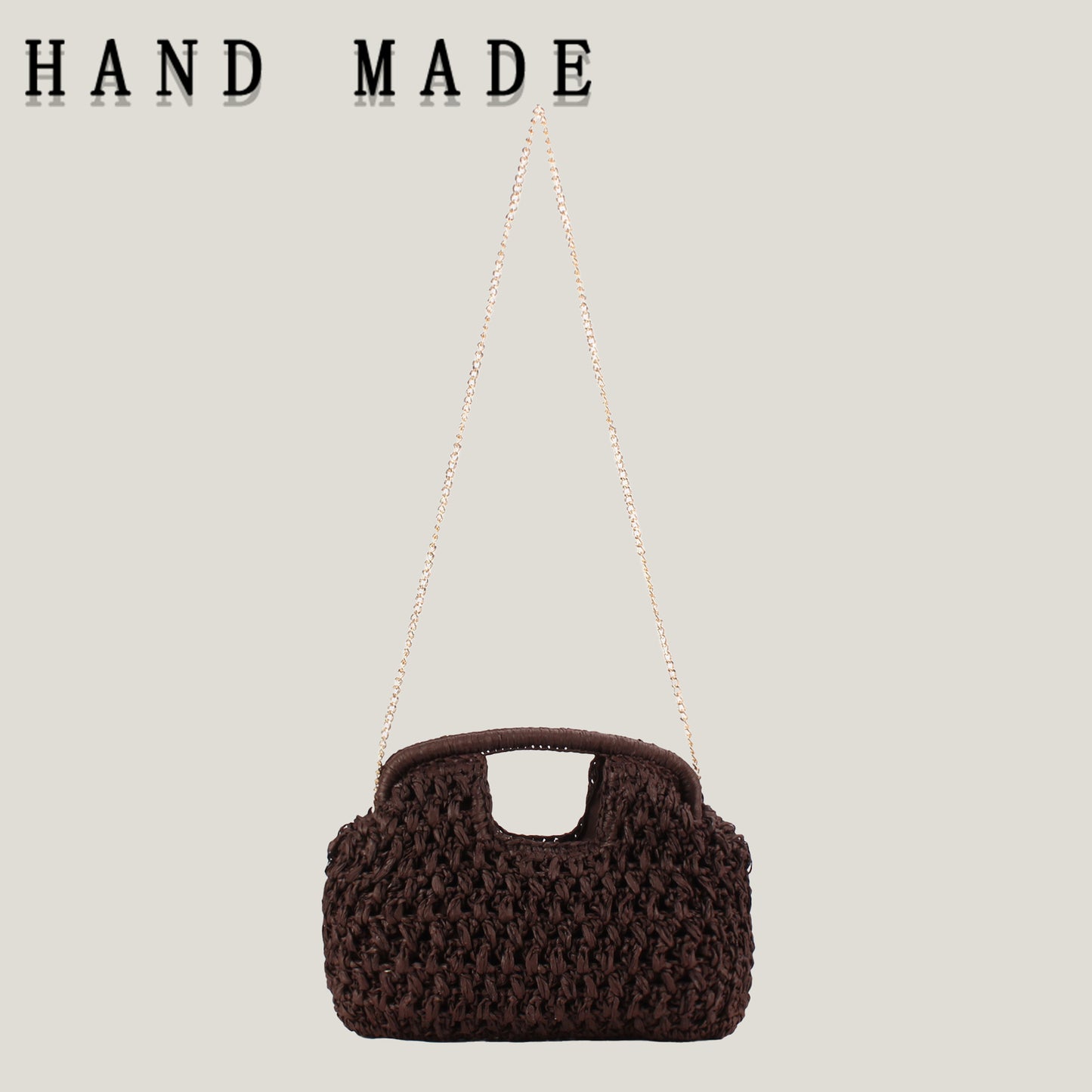 Hand-woven Daily Leisure Seaside Vacation Simple Women's Messenger Bag