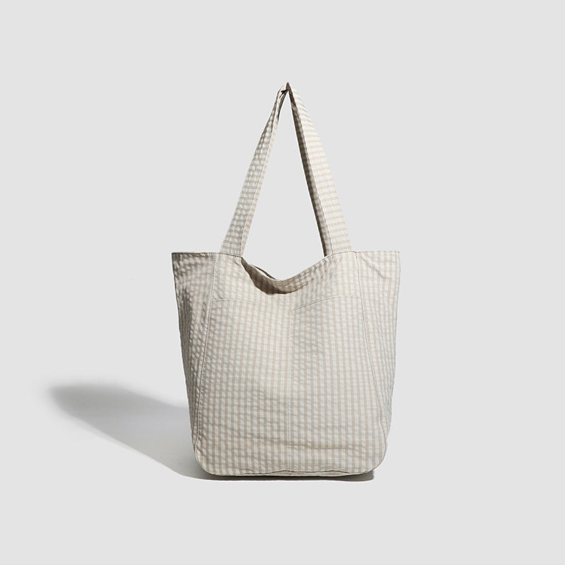 Women's Korean Style Lazy Fresh Waterproof Nylon Cloth Mother Commute Women's Shoulder Bag