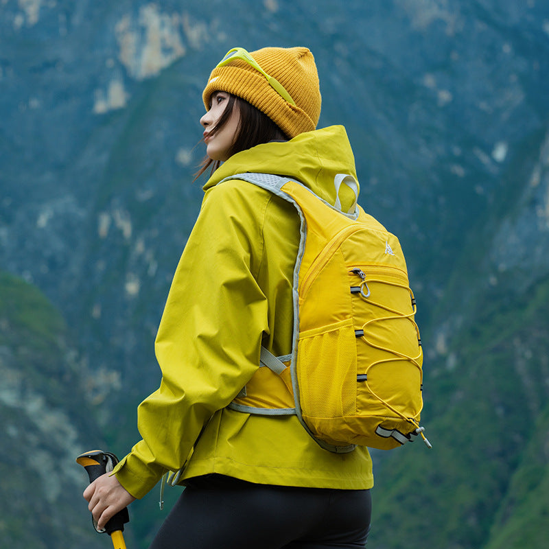 Women's & Men's With Bee Pattern Biking Walking Lightweight Large Mountain Climbing, Hiking Bag