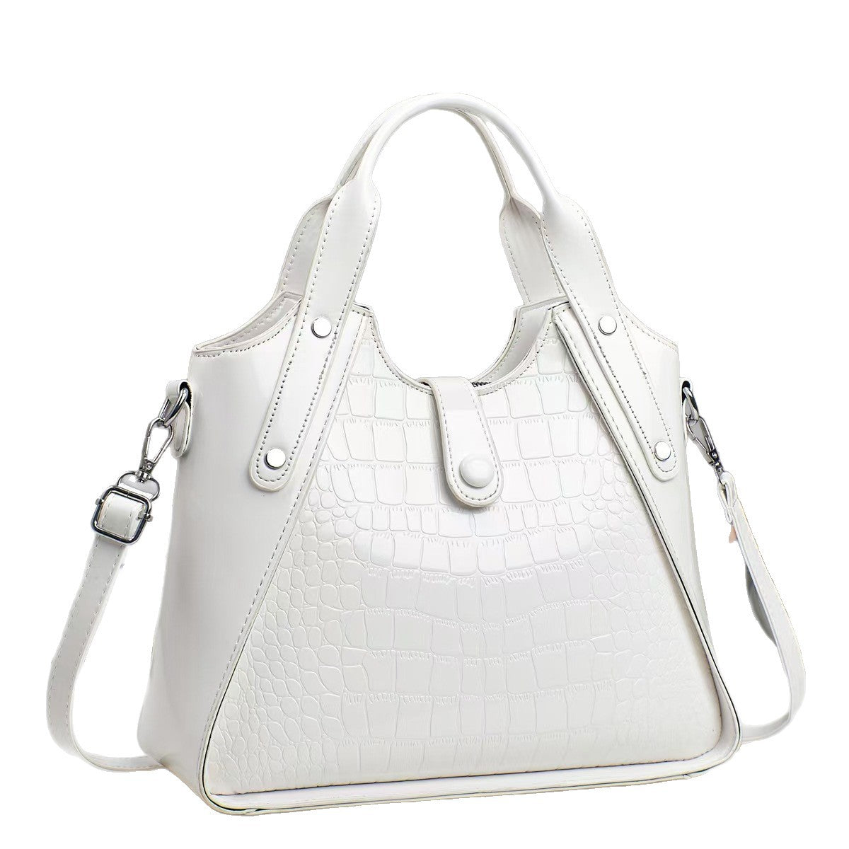 Women's Crocodile Pattern Spring High Quality Solid Women's Clutch