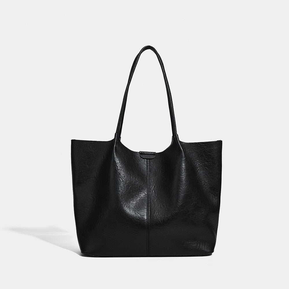 Women's Retro Simple Large Capacity Combination Commuter Women's Shoulder Bag
