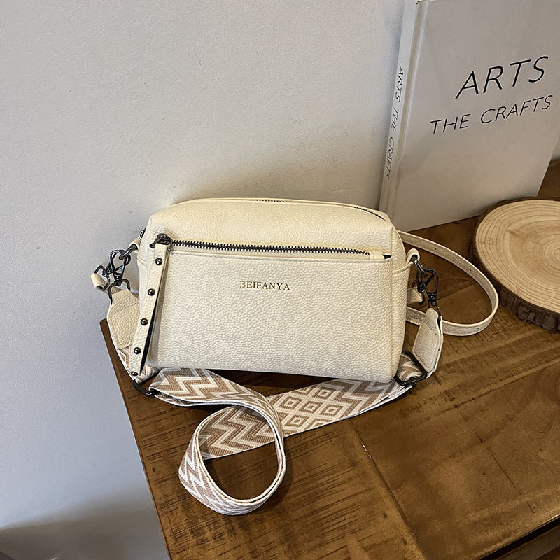 Women's Fashion Trendy Simple Elegant Solid Color Small Square Bags