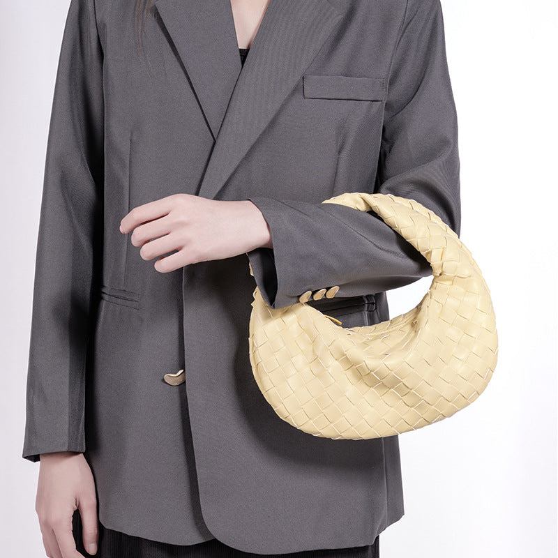 Women's Cloud Dumpling Underarm Large Capacity Croissant Knotted Women's Handbag