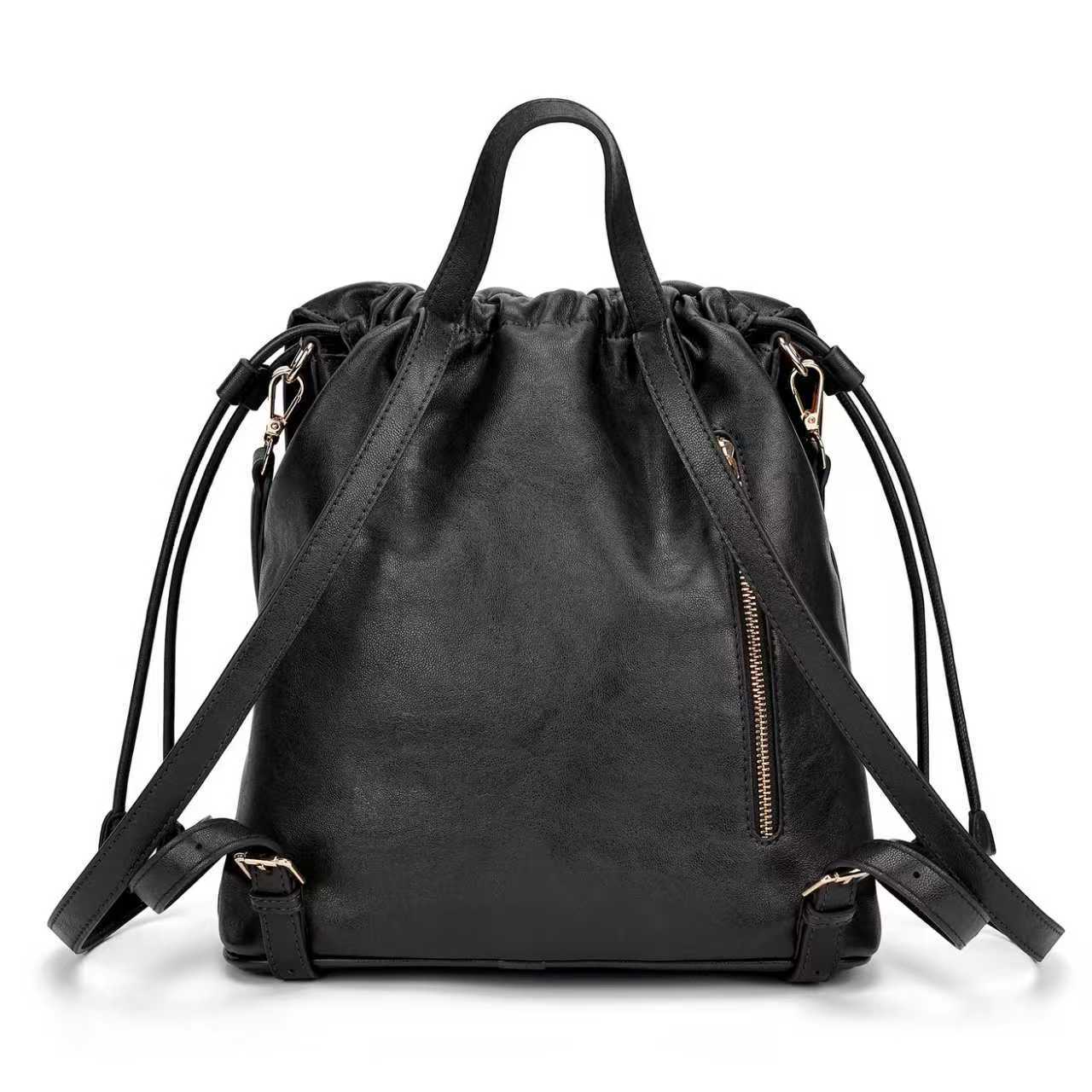 Women's Fashion Large Capacity Soft Leather High-grade Leisure Backpack