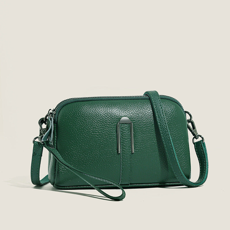 Women's First Layer Cowhide Fashion Lady Mom Women's Messenger Bag