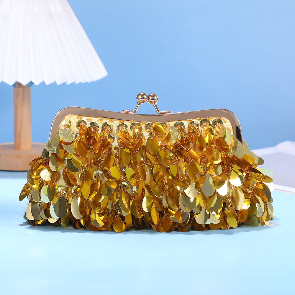 Strictly Selected Creative Sequins Banquet Nightclub Party Elegant Dinner Bag