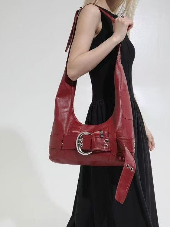 Women's Hot Style Underarm Retro Large Capacity Bags
