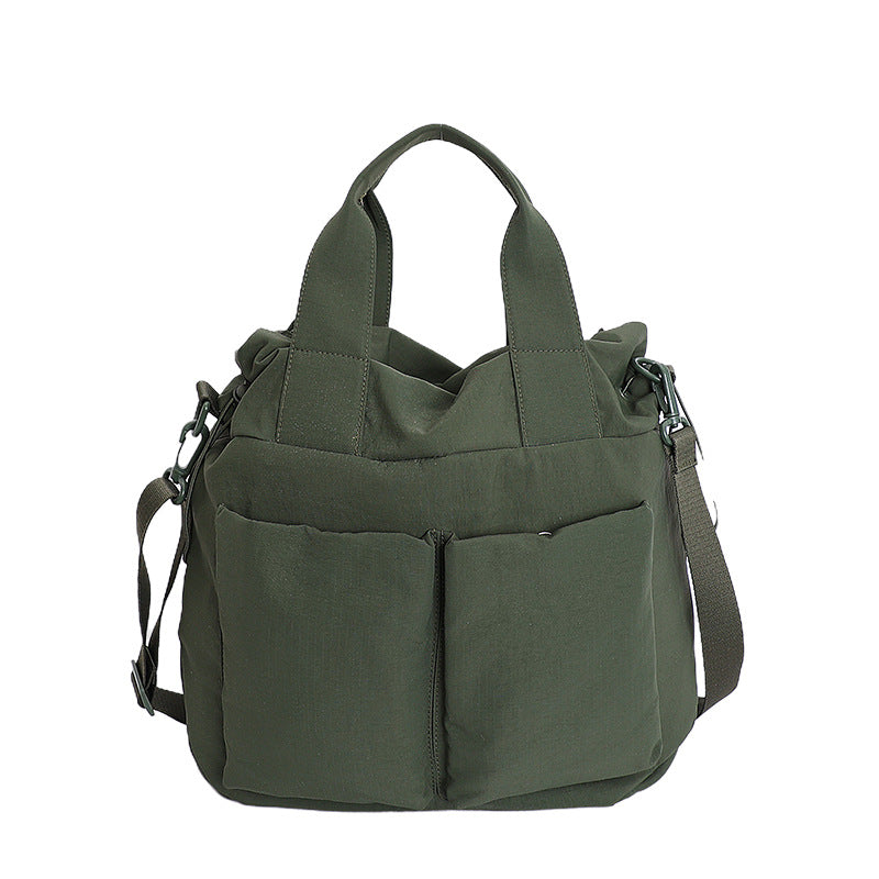 Female For Class Nylon Cloth Large Capacity Tote Bag