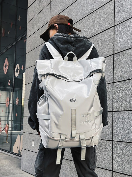 Women's & Men's Large Capacity Early High Trendy Cool Leisure Backpack