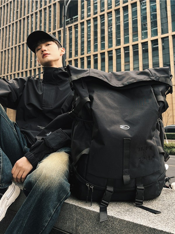 Women's & Men's Large Capacity Early High Trendy Cool Leisure Backpack