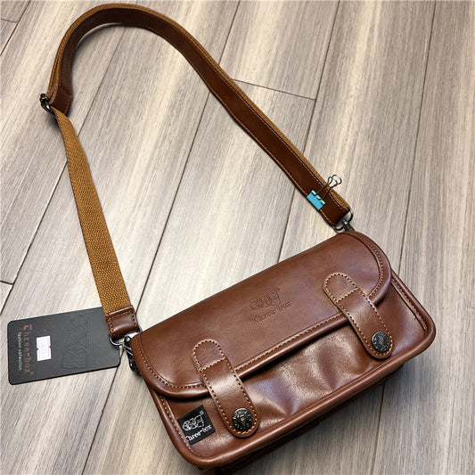 Women's & Men's Single Design Sense Niche Fashion Retro Men's Shoulder Bag