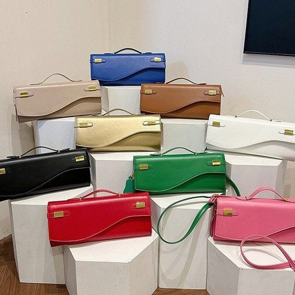 Women's Portable High-grade Fashion Retro Baguette Women's Messenger Bag