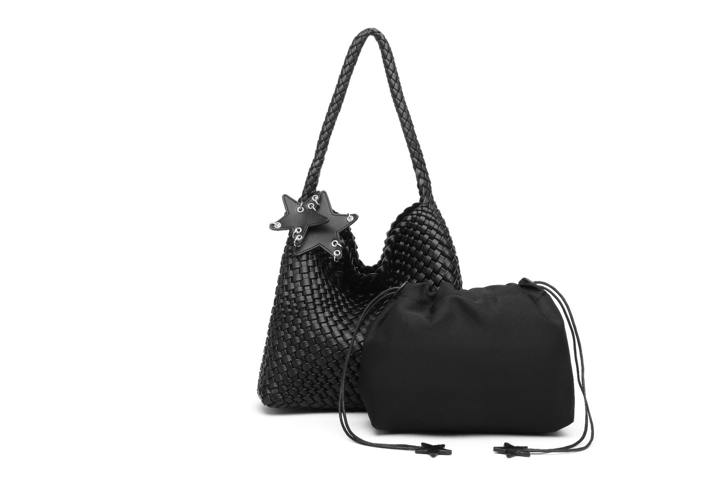 Women's Gun Medium Hand-woven Large Capacity Hand-held Underarm Bag