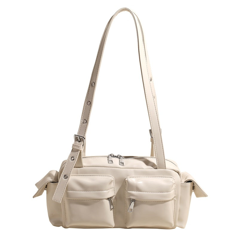 Women's Textured Large Capacity Commuter Fashion Pillow Spring Bags