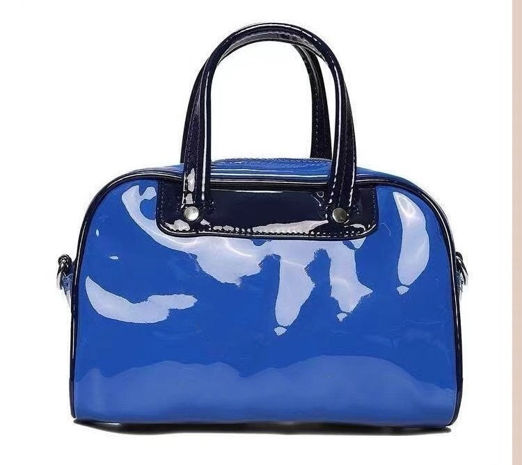 Adi Clover Mini Bowling Shiny Patent Leather Bags