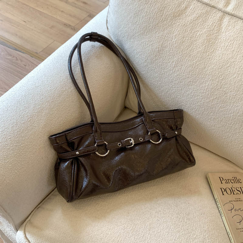 Women's Graceful Underarm Large Capacity Fashionable Retro Women's Shoulder Bag