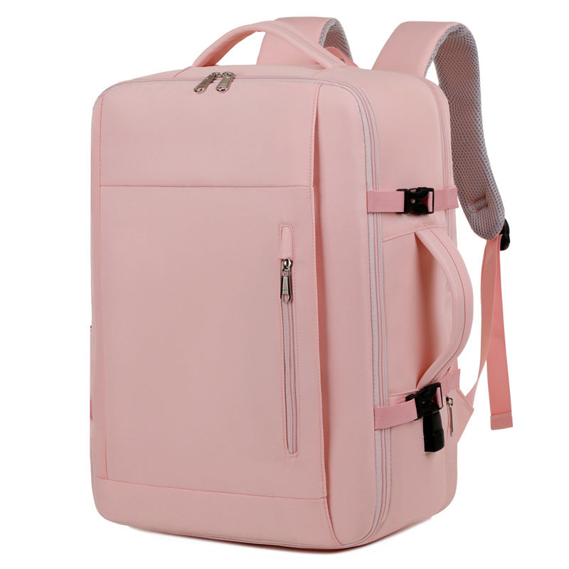 Women's & Men's Capacity Waterproof Oxford Cloth Computer Independent Shoe Warehouse Leisure Backpack