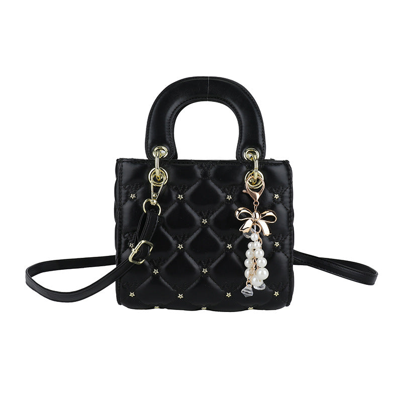 French Minority Style Summer Rhombus Embroidered Bags