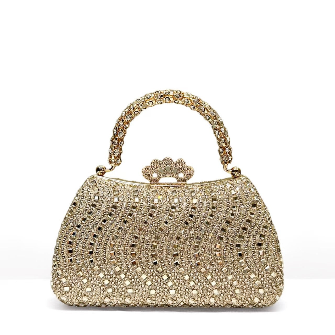 Women's Fashion Personalized Rhinestone Banquet Dress Elegant Dinner Bag