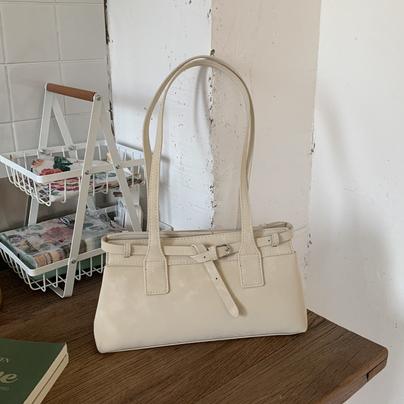 Women's Retro Suede Portable For Commute Minimalist Women's Messenger Bag