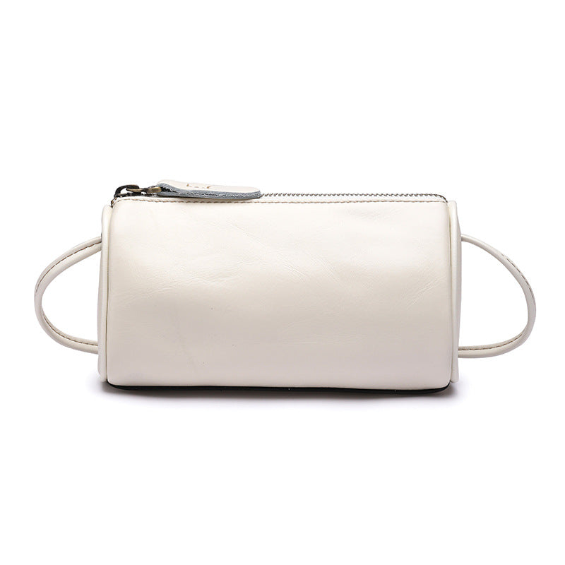 Women's Summer Genuine Leather Mobile Pillow Bags