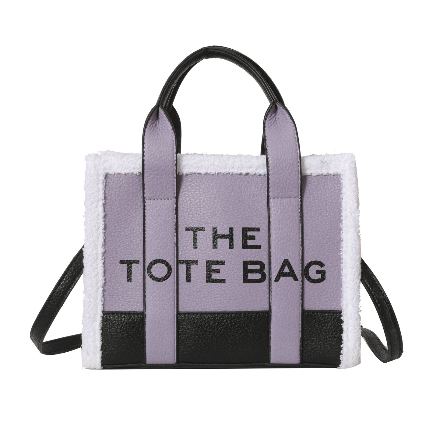Women's Commuter Portable Lamb Fur Trendy Elements Women's Handbag