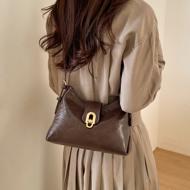 Early Spring Trendy Fashion Joker Large Capacity High-grade Tote Bags