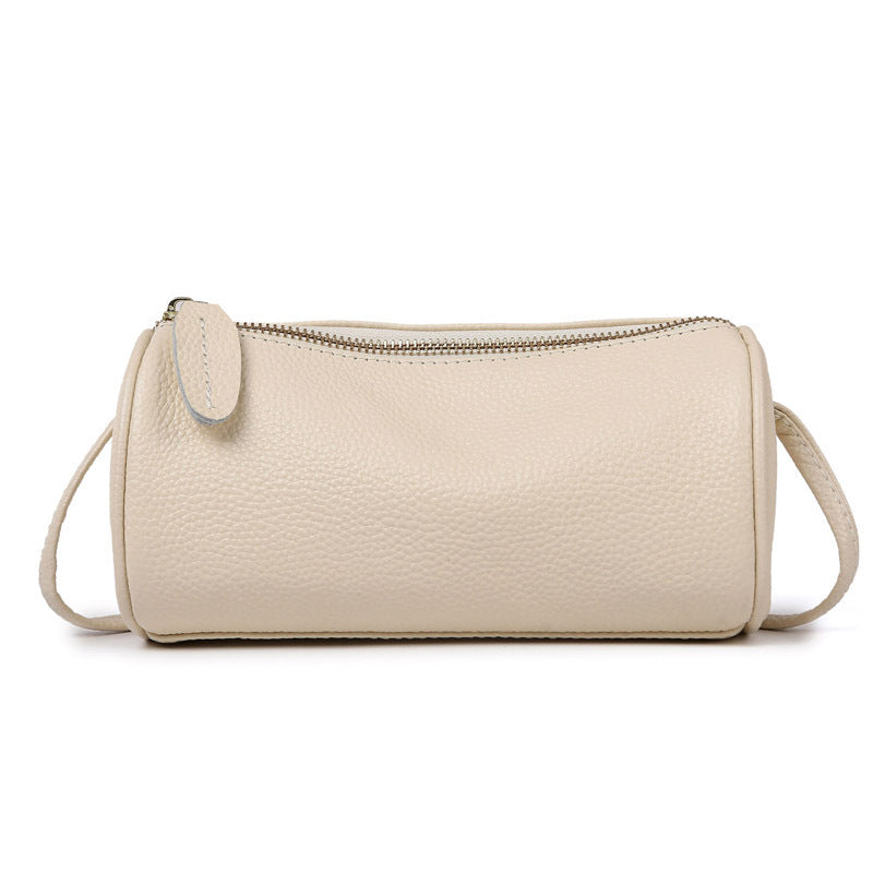 Women's Layer Cowhide Summer Genuine Leather Mobile Pillow Women's Shoulder Bag