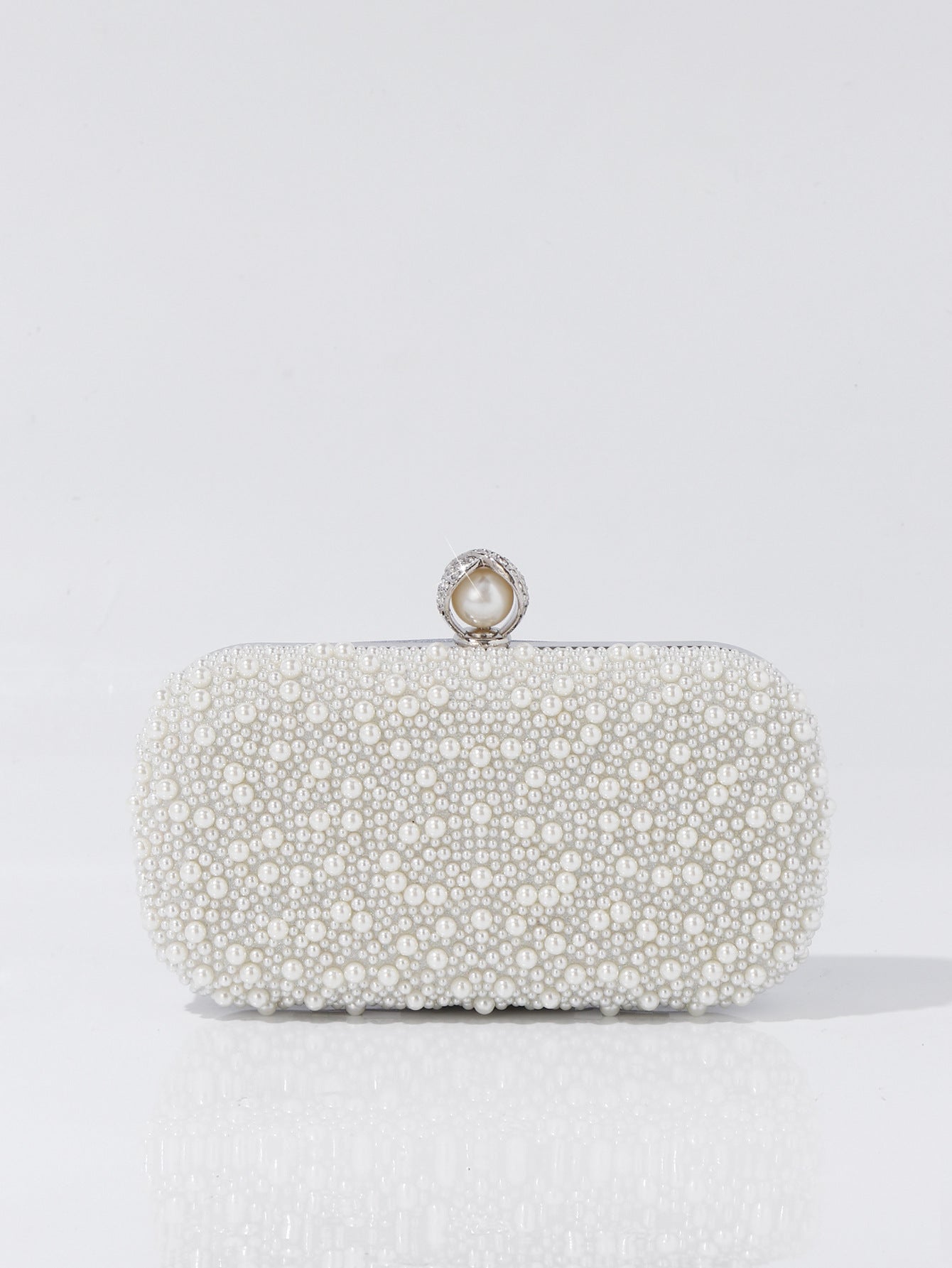 Vintage Pearl Beaded Cheongsam Clutch Party Bags
