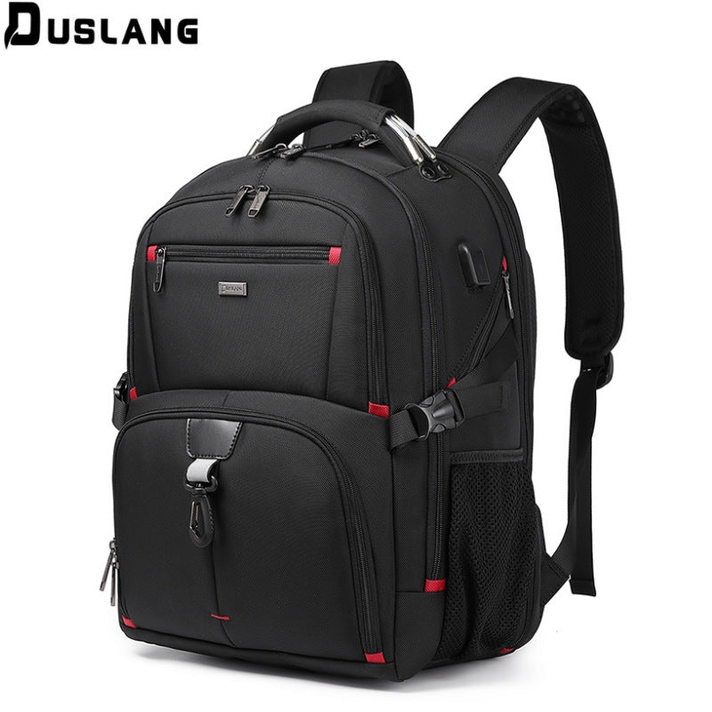 Men's Large Capacity Business Trip Computer Burden Reduction Backpacks