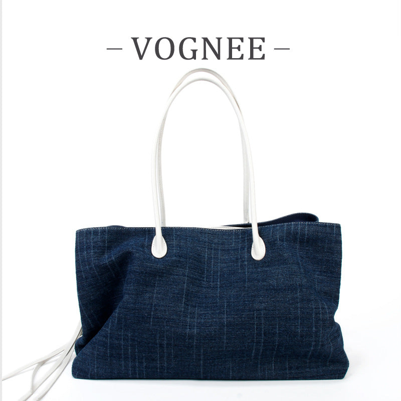Women's Fashion Retro High Sense Large Capacity Handbags