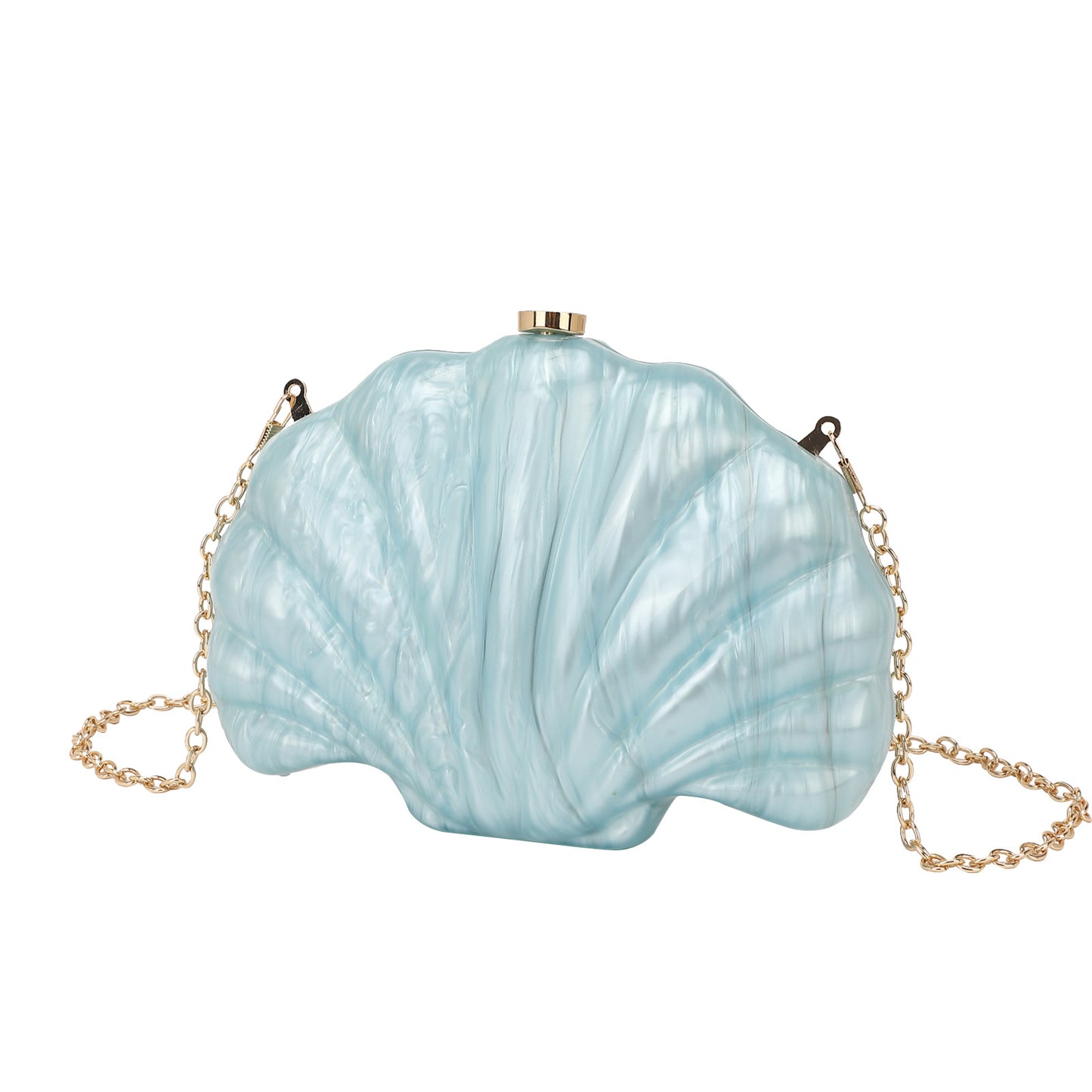 Women's Shell Natural Personality Dinner Chain For Bags