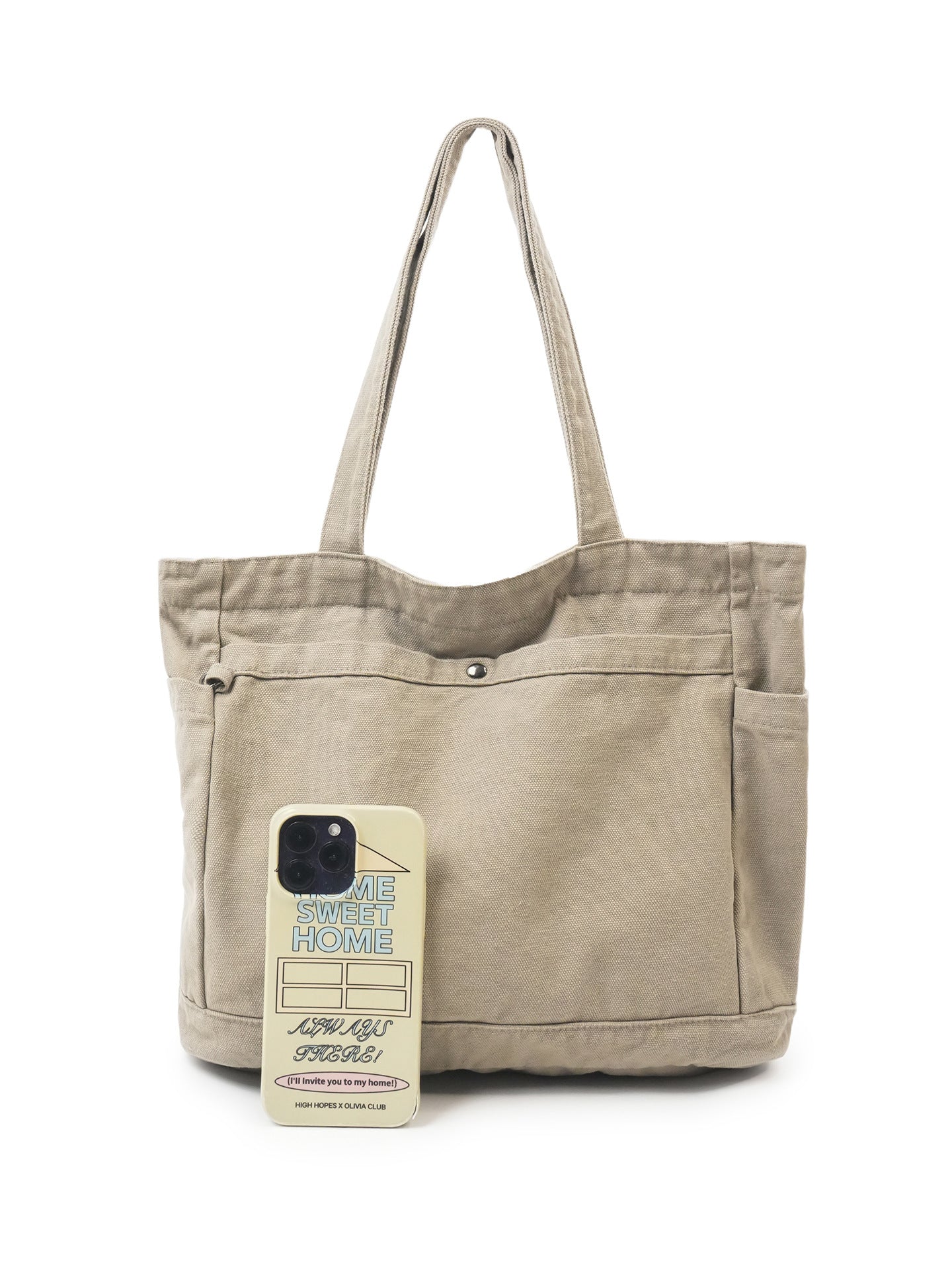 Women's Lightweight Exercise Fitness Solid Color Portable Tote Bag