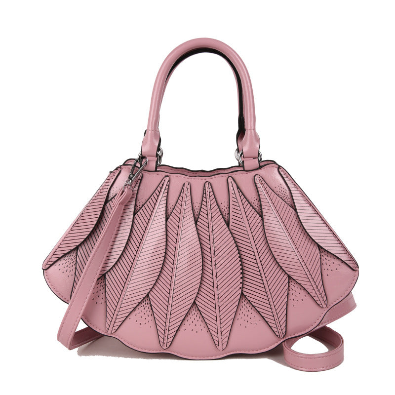 Advanced Texture Stitching Shell Western Style Handbags