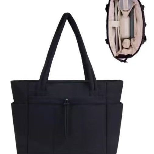 Women's Nylon Spring Waterproof Lightweight Portable Quilted Strap Women's Handbag