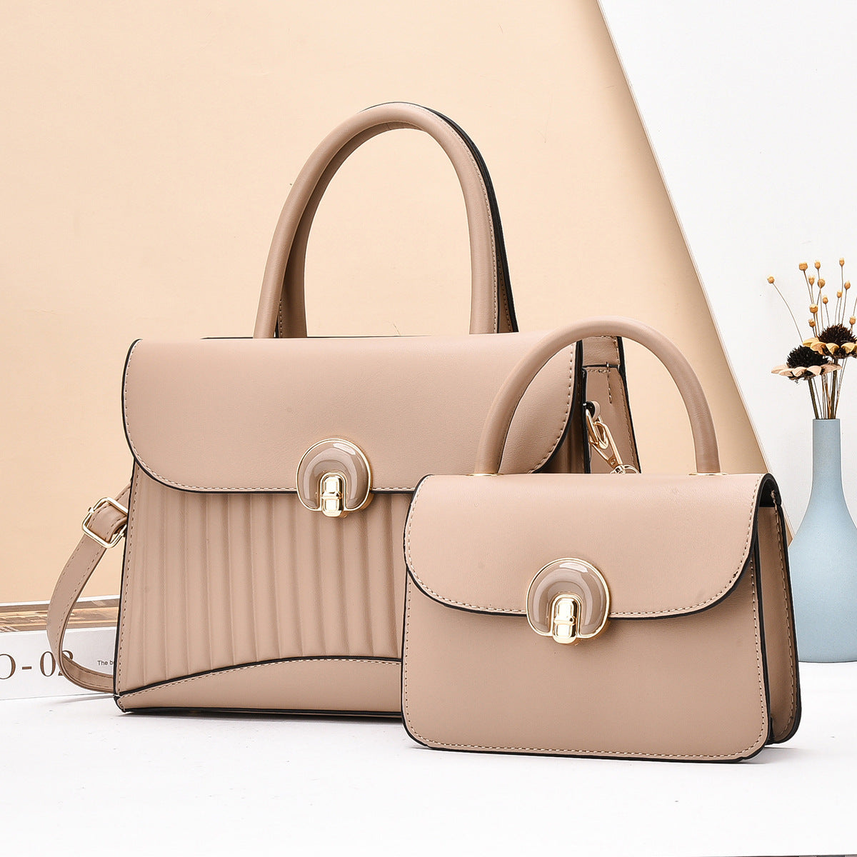 Women's Match Sets Large Capacity Fashion Commuter Handbags