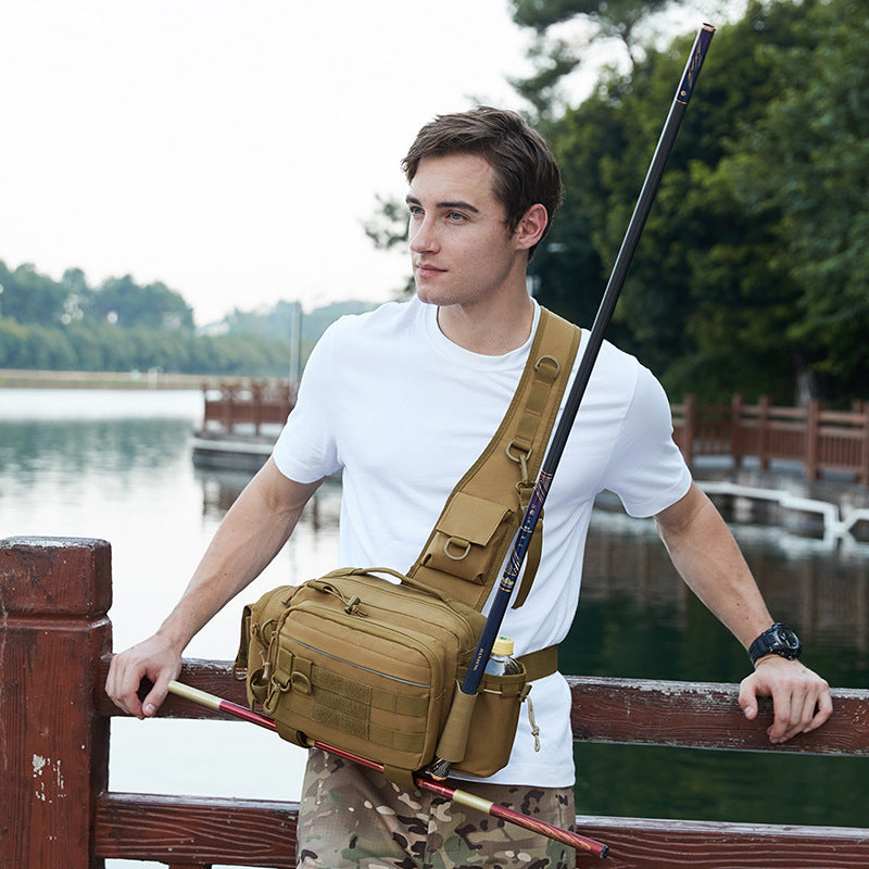Men's Multifunctional Lure Big Fishing Angling Insertion Bags