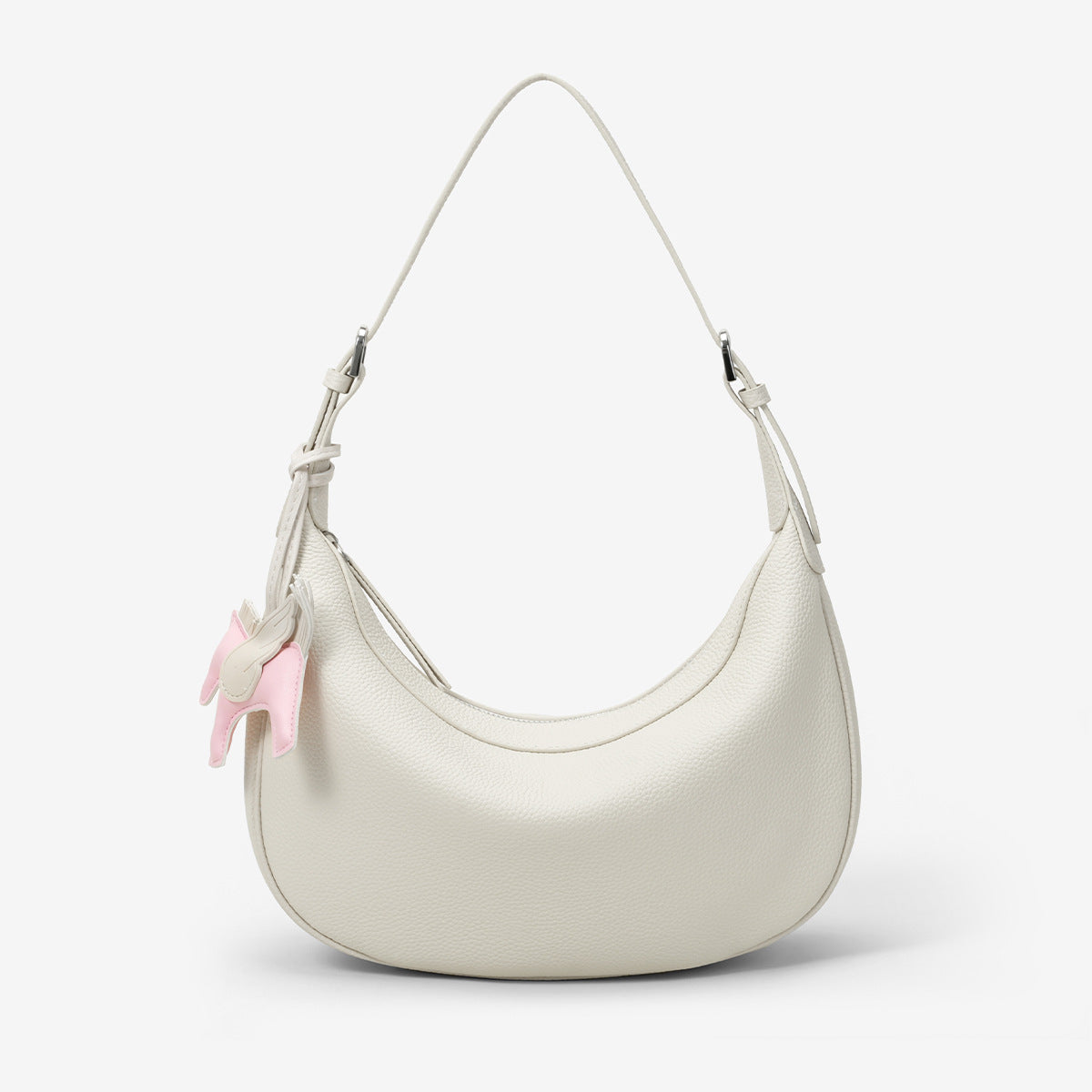 Women's First Layer Cowhide Selenodont Commute Underarm Bags