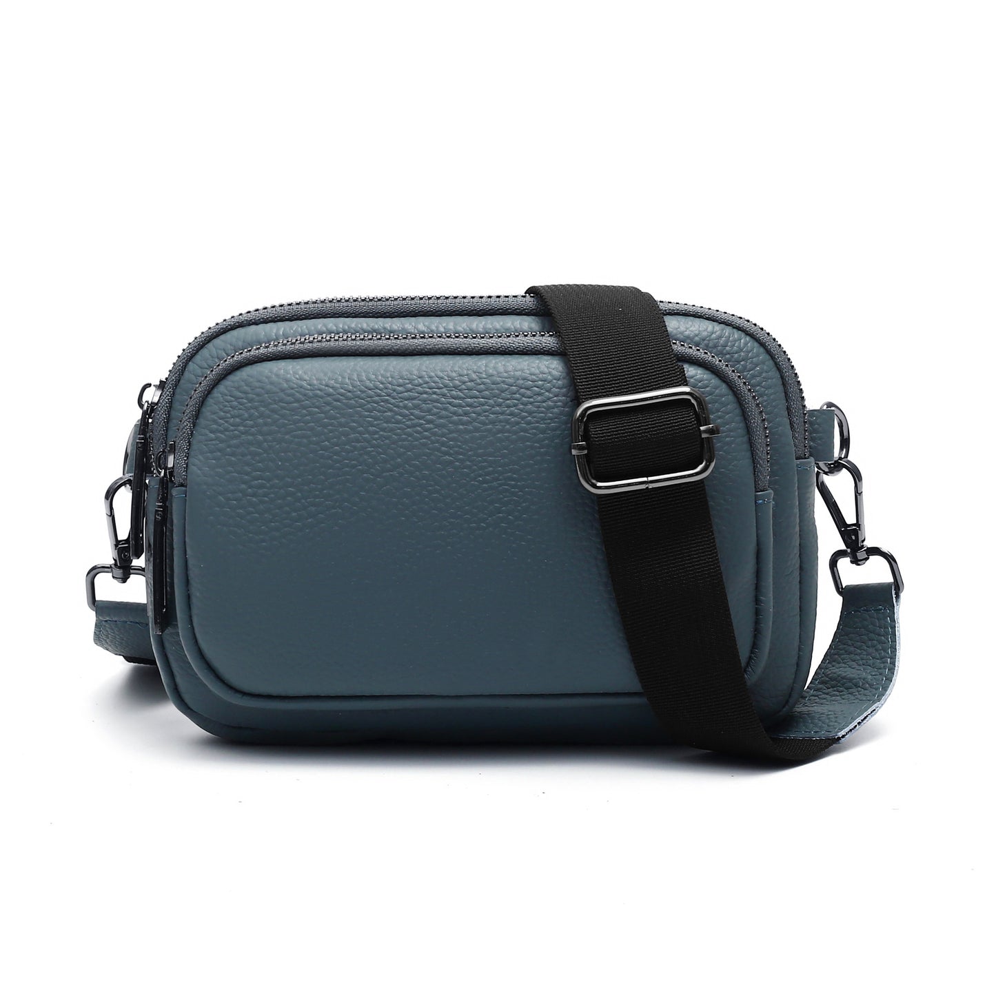 Women's Genuine Leather Trendy First Layer Cowhide Wide Women's Messenger Bag