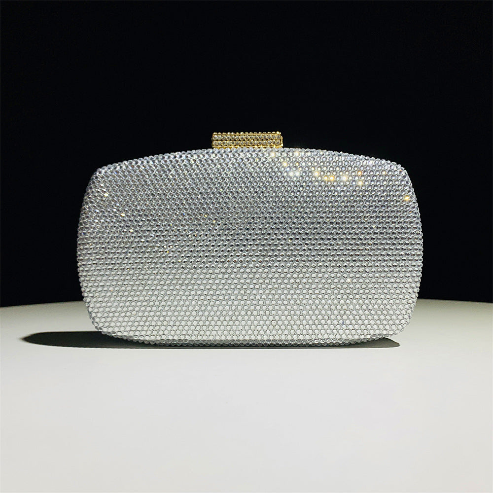 Women's High Luxury Rhinestone Clutch Fashion Dress Banquet Dinner Bag