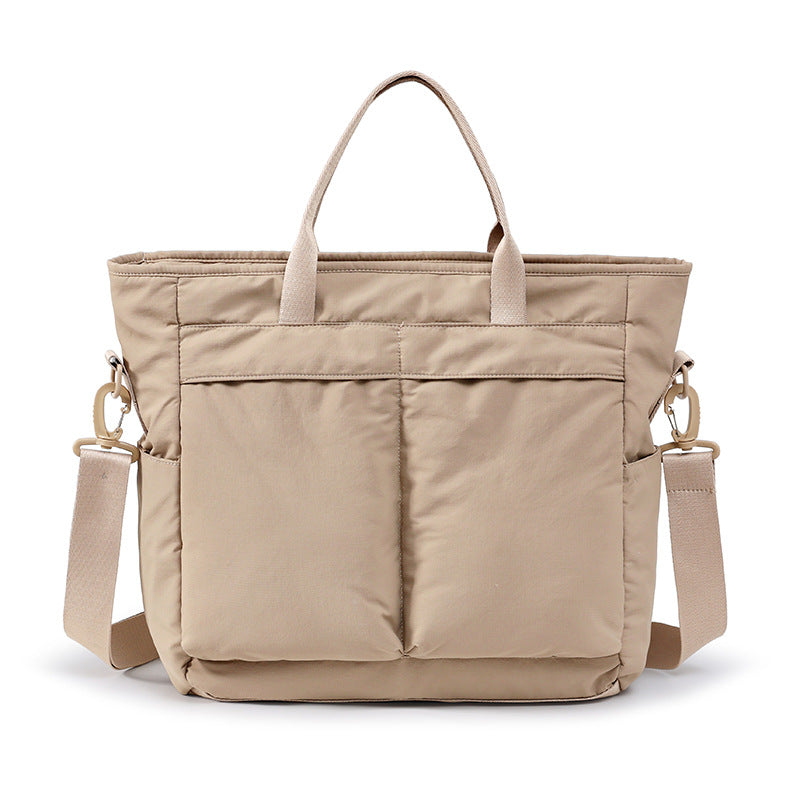 Women's & Men's Lightweight Durable Nylon Portable Large Capacity Women's Shoulder Bag