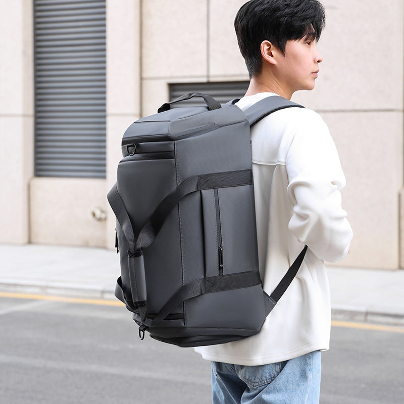 Men's Wet Separation Training Football Basketball Large Capacity College Student Schoolbag