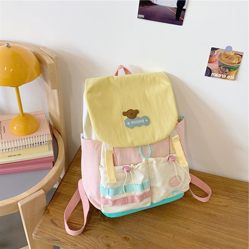 High Good-looking Niche Dopamine Color Super Primary School Bag