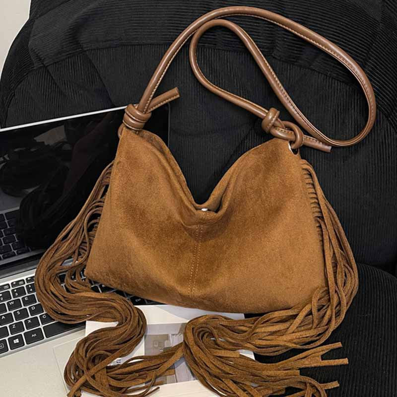 Women's Design Vintage Fashion Tassel Daily For Commuting Women's Messenger Bag