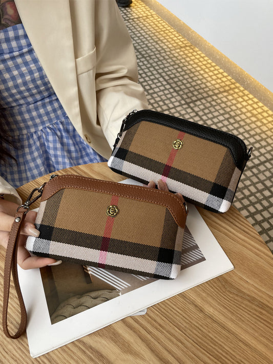 Women's Plaid Good-looking Large Capacity Mobile Light Phone Bags
